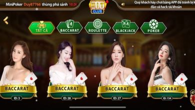 Trò chơi casino trực tuyến hot nhất trên nhà cái Hitclub
